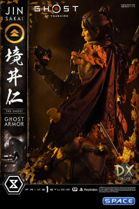 1/4 Scale Jin Sakai Ghost Armor Deluxe Version Ultimate Premium Masterline Statue - Bonus Version (Ghost of Tsushima)