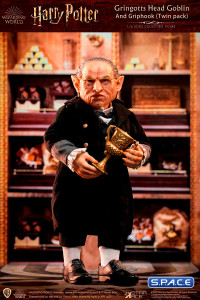 1/6 Scale Gringotts Head Goblin & Griphook 2-Pack (Harry Potter)