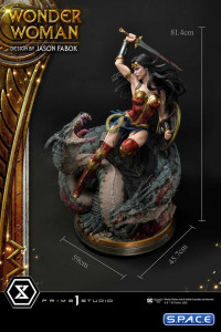 1/3 Scale Wonder Woman versus Hydra Museum Masterline Statue (DC Comics)