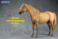 1/6 Scale Thoroughbred Horse (light chestnut)
