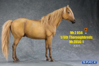 1/6 Scale Thoroughbred Horse (light chestnut)