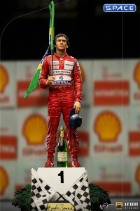 1/10 Scale Ayrton Senna GP Brazil Deluxe Art Scale Statue