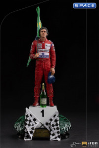 1/10 Scale Ayrton Senna GP Brazil Deluxe Art Scale Statue