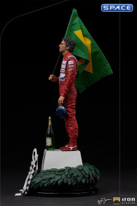 1/10 Scale Ayrton Senna GP Brazil Deluxe Art Scale Statue