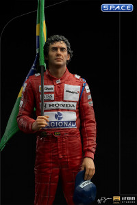 1/10 Scale Ayrton Senna GP Brazil Deluxe Art Scale Statue