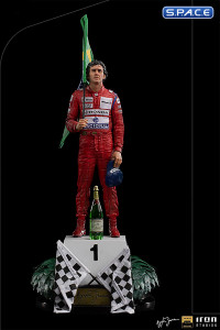 1/10 Scale Ayrton Senna GP Brazil Deluxe Art Scale Statue