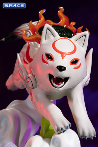 Chibiterasu vs. Dark Chibiterasu & Possessed Kuni Statue (Okamiden)