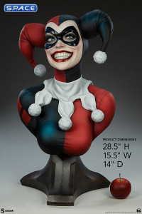 1:1 Harley Quinn Life-Size Bust (DC Comics)