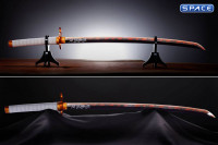 1:1 Nichirin Sword of Kyojuro Rengoku Life-Size Replica (Demon Slayer: Kimetsu no Yaiba)