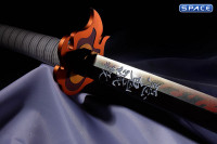 1:1 Nichirin Sword of Kyojuro Rengoku Life-Size Replica (Demon Slayer: Kimetsu no Yaiba)