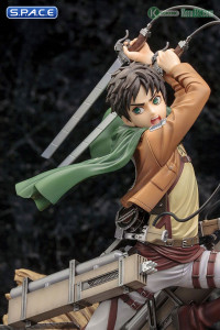 1/8 Scale Eren Yeager ARTFXJ Statue - Renewal Package Version (Attack on Titan)