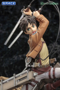 1/8 Scale Eren Yeager ARTFXJ Statue - Renewal Package Version (Attack on Titan)