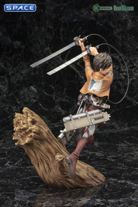 1/8 Scale Eren Yeager ARTFXJ Statue - Renewal Package Version (Attack on Titan)