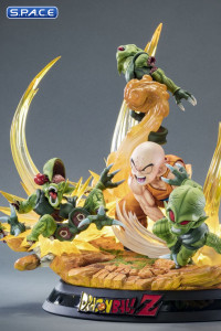 Kuririn vs. the Saibaimen HQS Statue (Dragon Ball Z)