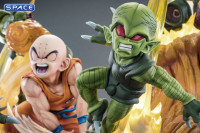 Kuririn vs. the Saibaimen HQS Statue (Dragon Ball Z)