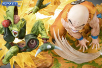 Kuririn vs. the Saibaimen HQS Statue (Dragon Ball Z)