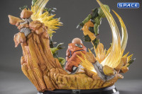Kuririn vs. the Saibaimen HQS Statue (Dragon Ball Z)