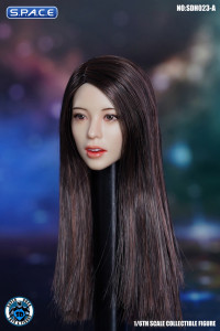 1/6 Scale Nanami Head Sculpt (long brown hair)