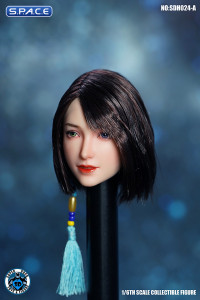 1/6 Scale Christin Head Sculpt (short dark brown hair)