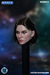 1/6 Scale Jill Head Sculpt (short dark brown hair)