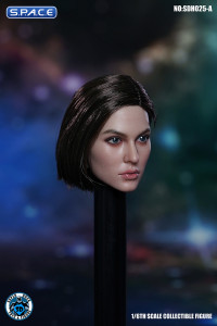 1/6 Scale Jill Head Sculpt (short dark brown hair)