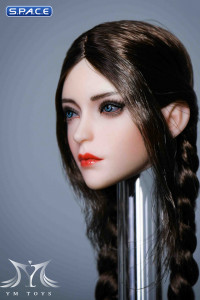 1/6 Scale Alina Head Sculpt (brown hair with braids)