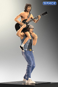 Angus Young & Brian Johnson Rock Iconz Statue (AC/DC)