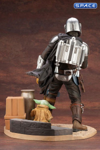 1/7 Scale The Mandalorian & The Child ARTFX Statue (The Mandalorian)