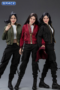 1/6 Scale Fashion Jacket Clothing Set (red)