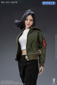 1/6 Scale Fashion Jacket Clothing Set (green)