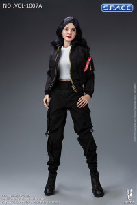 1/6 Scale Fashion Jacket Clothing Set (black)