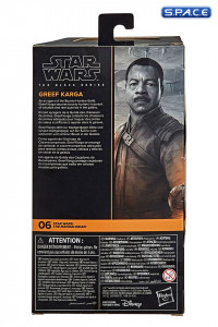 6 Greef Karga from The Mandalorian (Star Wars - The Black Series)