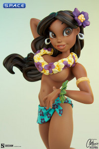 Island Girl Club Coconut Collection Statue