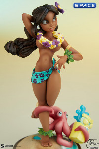 Island Girl Club Coconut Collection Statue