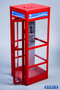 1/6 Scale Telephone Booth (red)