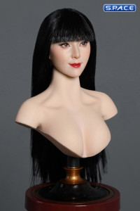 1/6 Scale Kyoko Head Sculpt (straight long black hair)