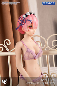 1/6 Scale Bra and Slip (violet)