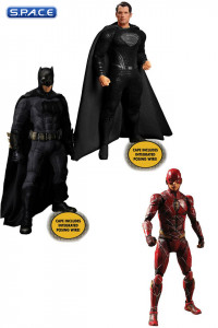 1/12 Scale Batman, Superman & Flash One:12 Collective Deluxe Box Set (Zack Snyders Justice League)