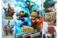 1/4 Scale Midoriya, Bakugo & Todoroki Ultimate Premium Masterline Statue (My Hero Academia)