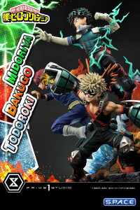 1/4 Scale Midoriya, Bakugo & Todoroki Ultimate Premium Masterline Statue (My Hero Academia)