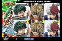 1/4 Scale Midoriya, Bakugo & Todoroki Deluxe Ultimate Premium Masterline Statue - Bonus Version (My Hero Academia)