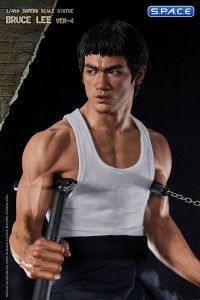 1/4 Scale Bruce Lee Superb Hybrid Tribute Statue Version 4 (Bruce Lee)