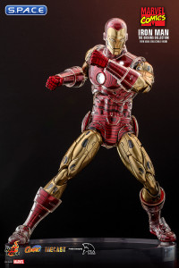 1/6 Scale Iron Man The Origins Collection Comic Masterpiece CMS07D37 Diecast Series (Marvel)