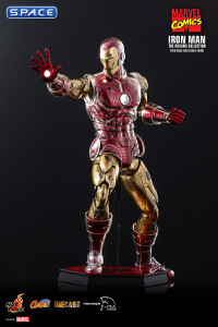 1/6 Scale Iron Man The Origins Collection Comic Masterpiece CMS07D37 Diecast Series (Marvel)