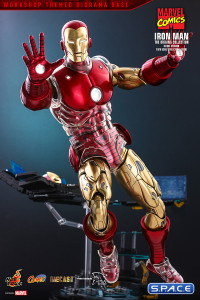 1/6 Scale Iron Man The Origins Collection Deluxe Version Comic Masterpiece CMS08D38 Diecast Series (Marvel)