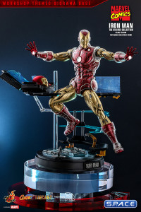 1/6 Scale Iron Man The Origins Collection Deluxe Version Comic Masterpiece CMS08D38 Diecast Series (Marvel)