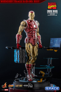 1/6 Scale Iron Man The Origins Collection Deluxe Version Comic Masterpiece CMS08D38 Diecast Series (Marvel)