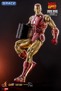 1/6 Scale Iron Man The Origins Collection Deluxe Version Comic Masterpiece CMS08D38 Diecast Series (Marvel)