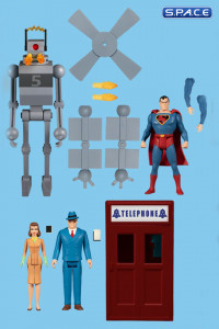 Superman 5 Points Deluxe Box Set (The Mechanical Monsters)