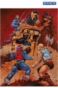 Skeletor Battle Scene 500-Teile Puzzle (Masters of the Universe)